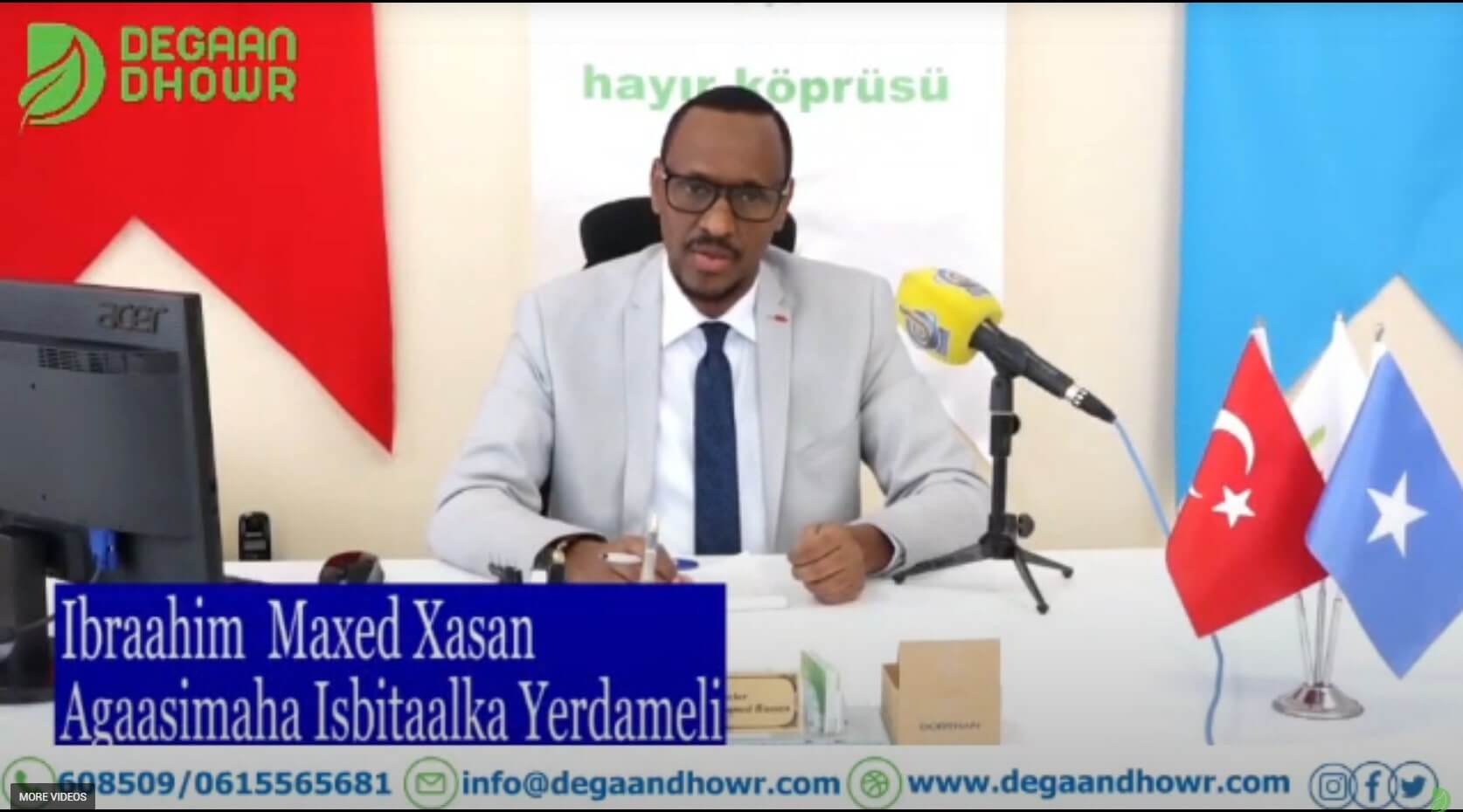 Yerdameli Hospital Aragtida macaamiisha shirkada degaandhowr